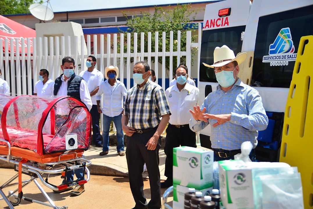Fortalecen Sistema de Salud del Mezquital ante CoVID 19